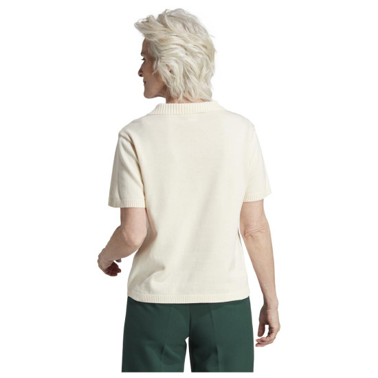 Adidas Γυναικεία κοντομάνικη μπλούζα polo Knit Open